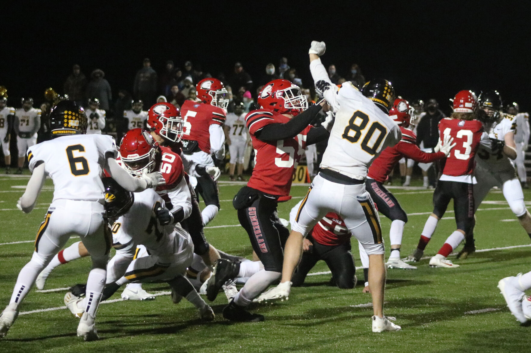 Cumberland vs. Northwestern football 10-16-20
